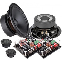 Ground Zero  Gznc 1650sq  Gznc 1650sq
165 mm / 6.5″ 2-way Component Speaker System Άμεση Παράδοση