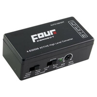 4-4 Connect  4-630509  - High / low Level Signal Converter
- Adjustable Level
- Active Version
- 2-Channel
- Automatic Remote Output When Detecting Signal Άμεση Παράδοση