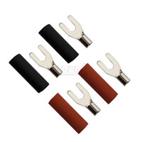 4-4 Connect  4-690811  Four Connect 4-690811 m4 Fork Connector 2.5mm², 2xred and 2xblack Άμεση Παράδοση