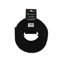 4-4 Connect  4-Ns10bk12  Four Connect 4-Ns10bk12 Fabric/nylonsock Black 12/25mm 10m Άμεση Παράδοση