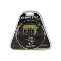 Ground Zero  Gzcc 0.5x-tp  0.5 m High Quality rca Cable With Metal Connectors Άμεση Παράδοση