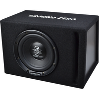 Ground Zero  Gzib 20br  150 Watt Rms
passive Vented Enclosure Including 8″ Iridium Subwoofer With efp Front Bass Channel and Angled Rear Wall

8″ Vented Subwoofer Loaded Enclosure
subwoofer Gziw 200x
front Vented
wooden Enclosure
push Terminal Άμεση Παράδοση