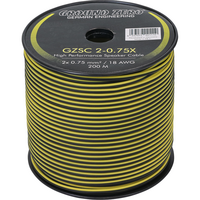 Ground Zero  Gzsc 2-0.75x  Gzsc 2-0.75x
2x 0.75 mm² Speaker Wire Άμεση Παράδοση