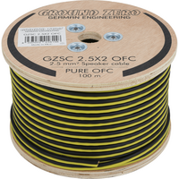Ground Zero  Gzsc 2.5x2 ofc  Gzsc 2.5x2 Ofc
2x 2.50 mm² ofc Speaker Wire Άμεση Παράδοση