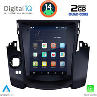 DIGITAL IQ BXC 3969_CPAA TESLA STYLE for TOYOTA RAV 4 mod. 2006-2012
