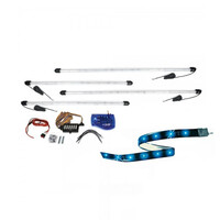 SRLSRU/1B ΣΩΛΗΝΕΣ UNDERCAR LED ΜΠΛΕ 2x95cm & 2x125cm - 1 kit.
