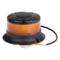 04105/AM ΦΑΡΟΣ HEAVY DUTY W28M 12/24V ΠΟΡΤΟΚΑΛΙ 16LED ΜΑΓΝΗΤΙΚΟΣ/ΒΙΔΩΤΟΣ ΜΕ ΦΙΣ ΑΝΑΠΤΗΡΑ Υ89mm Φ110mm AMIO - 1 τεμ.