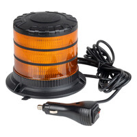 04111/AM ΦΑΡΟΣ HEAVY DUTY W30M 12/24V ΠΟΡΤΟΚΑΛΙ 24LED ΜΑΓΝΗΤΙΚΟΣ/ΒΙΔΩΤΟΣ ΜΕ ΦΙΣ ΑΝΑΠΤΗΡΑ Υ128mm Φ110mm AMIO - 1 τεμ.