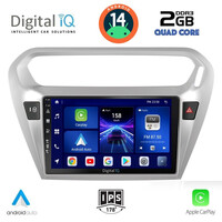DIGITAL IQ BXC 3511_CPAA (9inc) MULTIMEDIA TABLET for CITROEN ELYSEE – PEUGEOT 301 mod. 2013&gt;