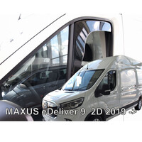 ΑΝΕΜ.22102/VAN ΑΝΕΜΟΘΡΑΥΣΤΕΣ ΓΙΑ MAXUS EDELIVER 9 2D 2019+ ΖΕΥΓΑΡΙ ΑΠΟ ΕΥΚΑΜΠΤΟ ΦΙΜΕ ΠΛΑΣΤΙΚΟ HEKO - 2 ΤΕΜ