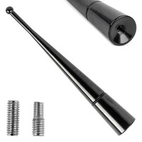04163/AM ΚΕΡΑΙΑ ΟΡΟΦΗΣ ANTM13 10cm ΜΕ 2 ΑΝΤΑΠΤΟΡΕΣ 5-6mm ΜΑΥΡΗ ΑΜΙΟ - 1 ΤΕΜ.