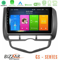 Bizzar cs Series 4core Android13 2+32gb Honda Jazz 2002-2008 (Auto A/c) Navigation Multimedia Tablet 9 u-cs-Hd0893