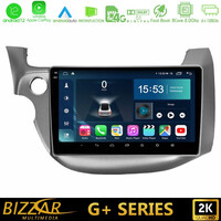 Bizzar g+ Series Honda Jazz 2009-2013 8core Android12 6+128gb Navigation Multimedia Tablet 10 u-g-Hd0197