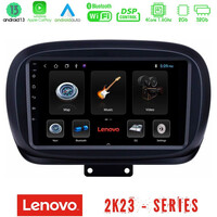 Lenovo car pad Fiat 500x 4core Android 13 2+32gb Navigation Multimedia Tablet 9 u-len-Ft0534