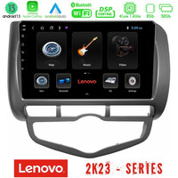 Lenovo car pad Honda Jazz 2002-2008 (Auto A/c) 4core Android 13 2+32gb Navigation Multimedia Tablet 9 u-len-Hd0893