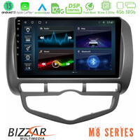 Bizzar m8 Series Honda Jazz 2002-2008 (Auto A/c) 8core Android13 4+32gb Navigation Multimedia Tablet 9 u-m8-Hd0893