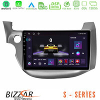 Bizzar s Series Honda Jazz 2009-2013 8core Android13 6+128gb Navigation Multimedia Tablet 10 u-s-Hd0197