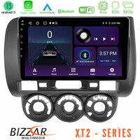 Bizzar xt2 Series 4core Android13 2+32gb Honda Jazz 2002-2008 (Manual A/c) Navigation Multimedia Tablet 9 u-xt2-Hd0589