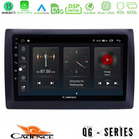 Cadence qg Series 8core Android13 4+64gb Fiat Stilo Navigation Multimedia Tablet 9 u-qg-Ft0824