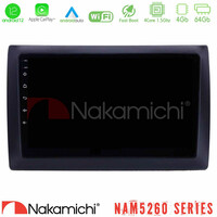 Nakamichi Nam5260 Series 4core Android12 4+64gb Fiat Stilo Navigation Multimedia Tablet 9 με Carplay & Android Auto u-n44-Ft0824