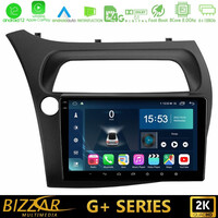 Bizzar g+ Series Honda Civic 8core Android12 6+128gb Navigation Multimedia Tablet 9 u-g-Hd0942