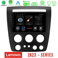 Lenovo car pad Hummer h3 2005-2009 4core Android 13 2+32gb Navigation Multimedia Tablet 9 u-len-Hu1056