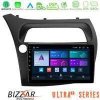 Bizzar Ultra Series Honda Civic 8core Android13 8+128gb Navigation Multimedia Tablet 9 u-ul2-Hd0942