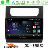 Cadence x Series vw Touran 2011-2015 8core Android12 4+64gb Navigation Multimedia Tablet 10 u-x-Vw1002