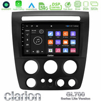 Clarion Gl700 Lite Series 8core Android11 2+32gb Hummer h3 2005-2009 Navigation Multimedia Tablet 9 με Carplay &Amp; Android Auto u-G72l-Hu1056