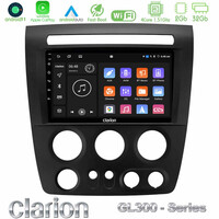 Clarion Gl300 Series 4core Android11 2+32gb Hummer h3 2005-2009 Navigation Multimedia Tablet 9 με Carplay &Amp; Android Auto u-gl3-Hu1056
