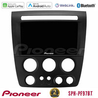 Pioneer sph-Pf97bt Series    Hummer h3 2005-2009 Multimedia Station 9 (Tablet Style) με Carplay &Amp; Android Auto u-sph-Hu1056