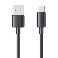 USAMS καλώδιο USB-C σε USB US-SJ708, 18W, 480Mbps, 1m, μαύρο