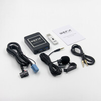 Wefatech  Interface Aux/Usb/Usb Charger/Bluetooth για εργοστασιακές πηγές Group Vag 8pin   WF.606.VW8