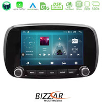 Bizzar Fiat 500x 8core Android14 2+32gb Navigation Multimedia Deckless 7″ με Carplay/androidauto (Oem Style) u-am-Ft230