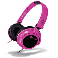 MELICONI MYSOUND SPEAK SMART FLUO BLUE-BLACK ON-EAR STEREO HEADSET (WITH MICROPH