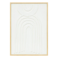 Πίνακας σε καμβά Bobby pakoworld mdf 50x2.6x70εκ