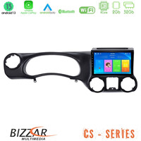 Bizzar cs Series 4core Android13 2+32gb Jeep Wrangler 2011-2014 Navigation Multimedia Tablet 10 u-cs-Jp0787
