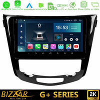 Bizzar g+ Series Nissan Qashqai j11 (Auto A/c) 8core Android12 6+128gb Navigation Multimedia Tablet 10 u-g-Ns0004a