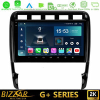 Bizzar g+ Series Porsche Cayenne 2003-2010 8core Android12 6+128gb Navigation Multimedia Tablet 9 u-g-Pc0956