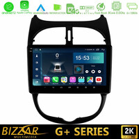Bizzar g+ Series Peugeot 206 8core Android12 6+128gb Navigation Multimedia Tablet 9 u-g-Pg0540