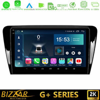 Bizzar g+ Series Skoda Octavia 7 8core Android12 6+128gb Navigation Multimedia Tablet 10 u-g-Sk007