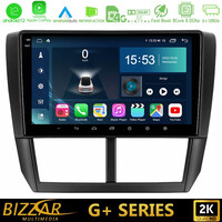 Bizzar g+ Series Subaru Forester 8core Android12 6+128gb Navigation Multimedia Tablet 9 u-g-Su0299