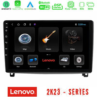 Lenovo car pad Peugeot 407 4core Android 13 2+32gb Navigation Multimedia Tablet 9 u-len-Pg1119