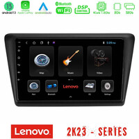 Lenovo car pad Skoda Rapid 2013-2017 4core Android 13 2+32gb Navigation Multimedia Tablet 9 u-len-Sk1067