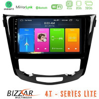 Bizzar 4t Series Nissan Qashqai j11 (Auto A/c) 4core Android13 2+32gb Navigation Multimedia Tablet 10 u-lvb-Ns0004a
