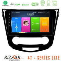 Bizzar 4t Series Nissan Qashqai j11 (Manual A/c) 4core Android13 2+32gb Navigation Multimedia Tablet 10 u-lvb-Ns0004m