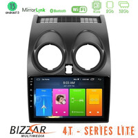 Bizzar 4t Series Nissan Qashqai j10 4core Android13 2+32gb Navigation Multimedia Tablet 9 u-lvb-Ns0264