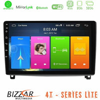 Bizzar 4t Series Peugeot 407 4core Android13 2+32gb Navigation Multimedia Tablet 9 u-lvb-Pg1119