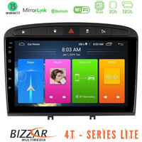 Bizzar 4t Series Peugeot 308/rcz 4core Android13 2+32gb Navigation Multimedia Tablet 9 u-lvb-Pg705b