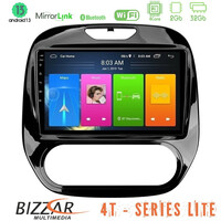 Bizzar 4t Series Renault Captur 2013-2019 (Manual ac) 4core Android13 2+32gb Navigation Multimedia Tablet 9 u-lvb-Rn748m
